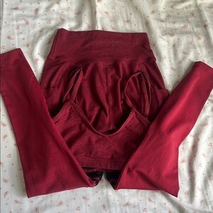 Bombshell Sportswear Maroon Track Pants & Joggers